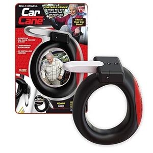 Car Cane as seen on TV w/ Flashlight, Seatbelt Cutter & Window Breaker